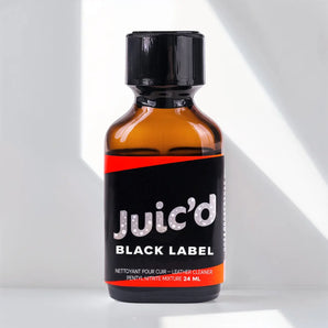 Juic'd Juice Black Label Pentyl 24ml. UK Poppers Pentyl formula
