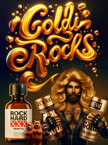 pentyl poppers uk goldirocks pack including rock hard xxx pure gold and liquid gold poppers